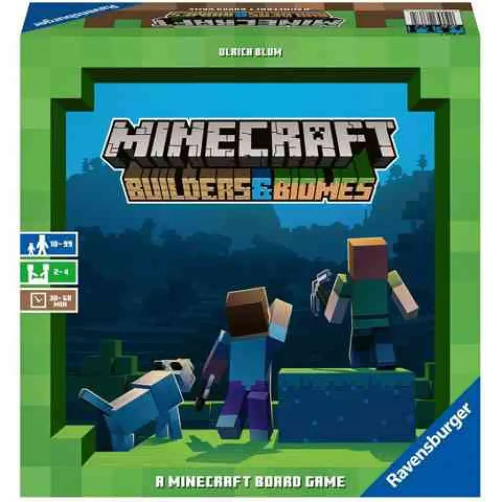 Minecraft: Builders & Boimes Spoločenská hra - Ravensburger