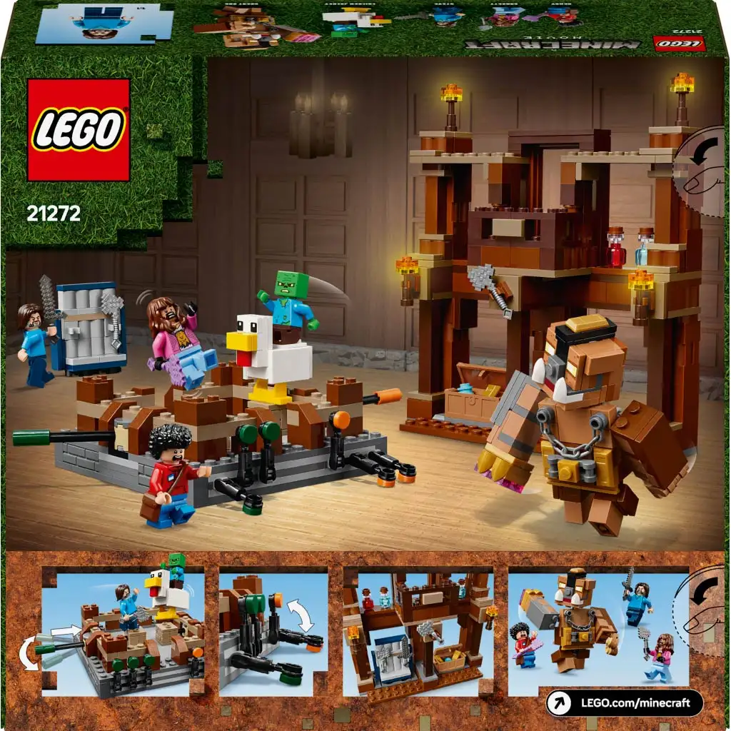 LEGO® Minecraft: Küzdőtér az erdei háznál (21272) kép 2