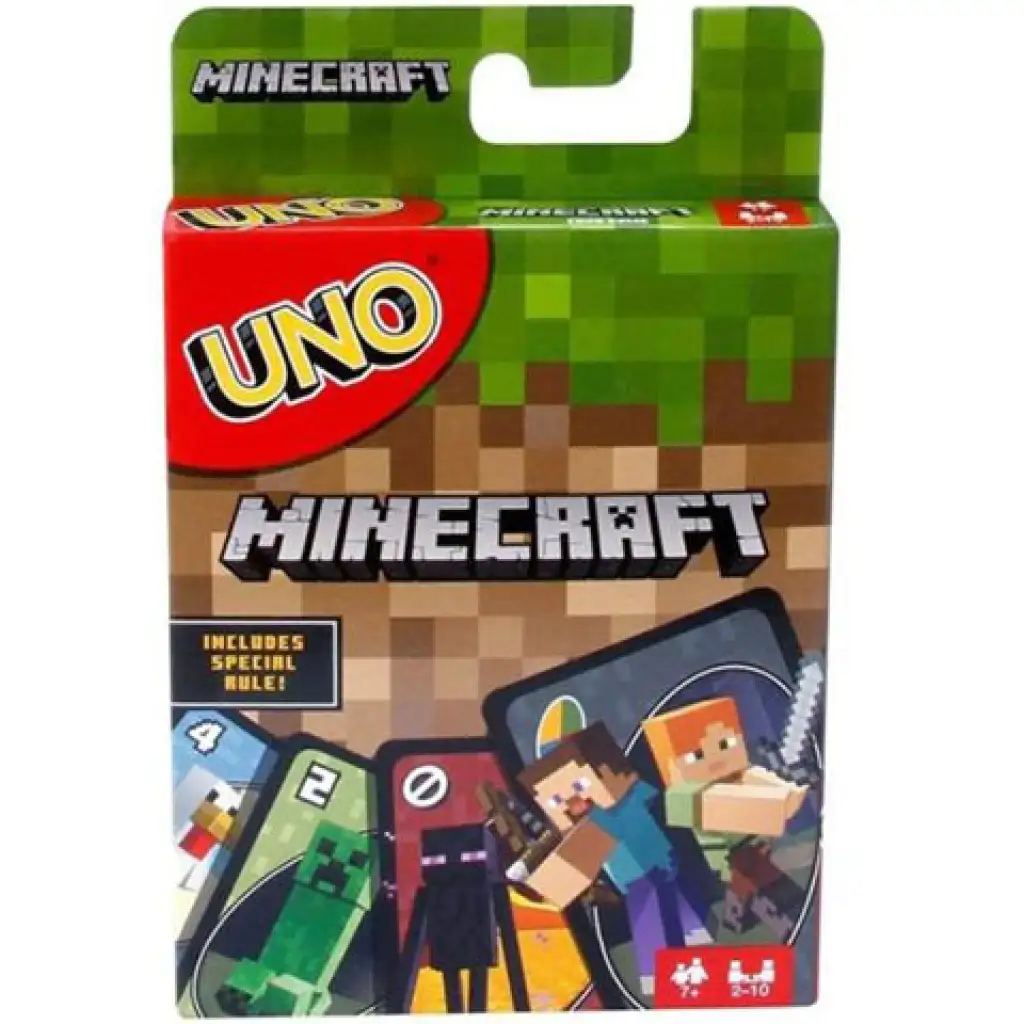 Minecraft UNO kartová hra - Mattel