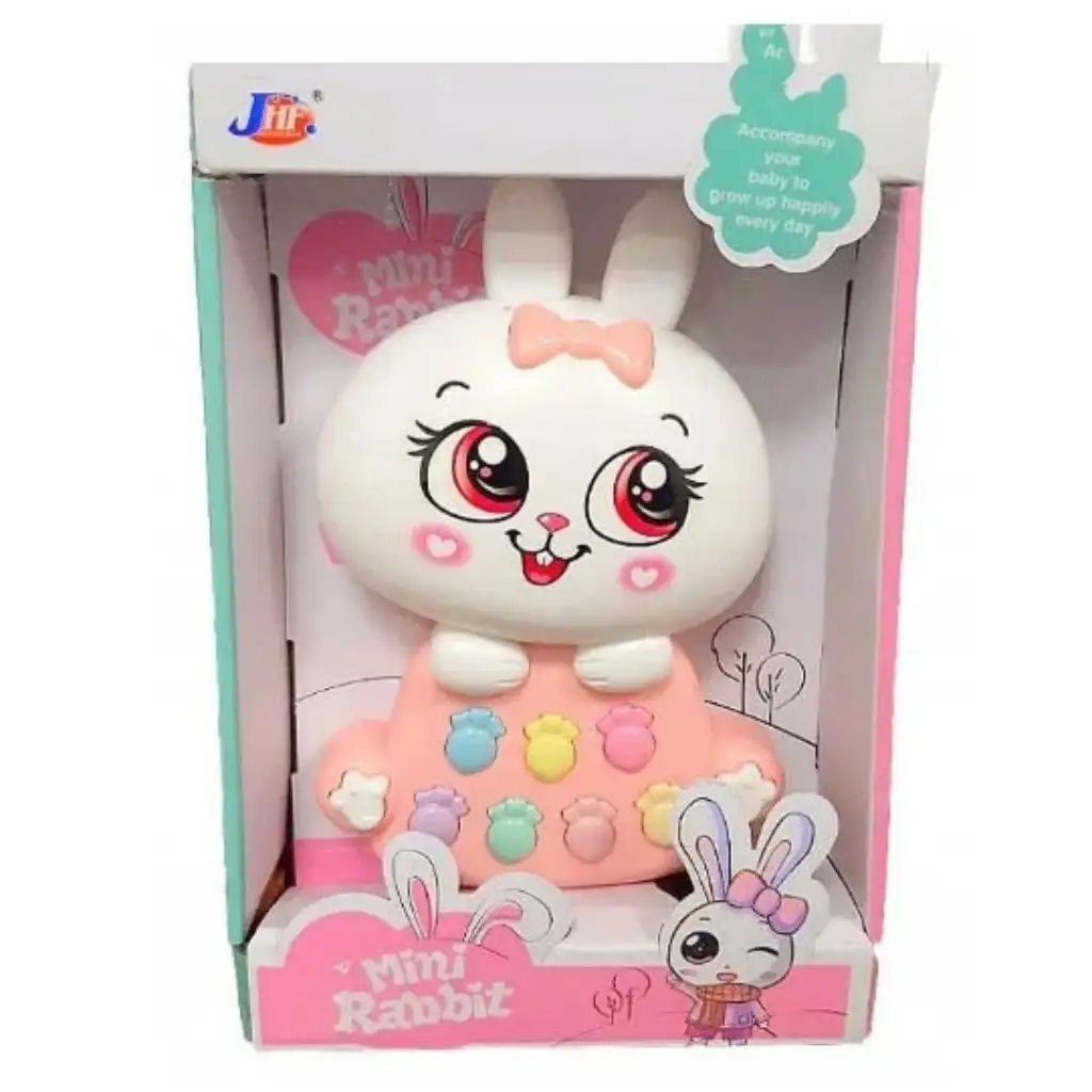 Mini Rabbit hudobná hračka pre bábätká kép 5