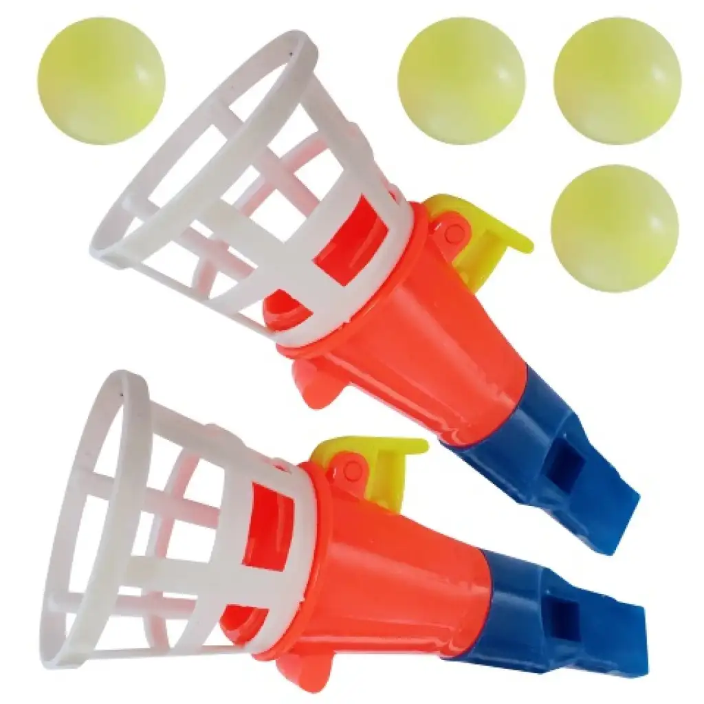 Mini loptová hra s píštaľkou a 4 loptami - rôzny varianty