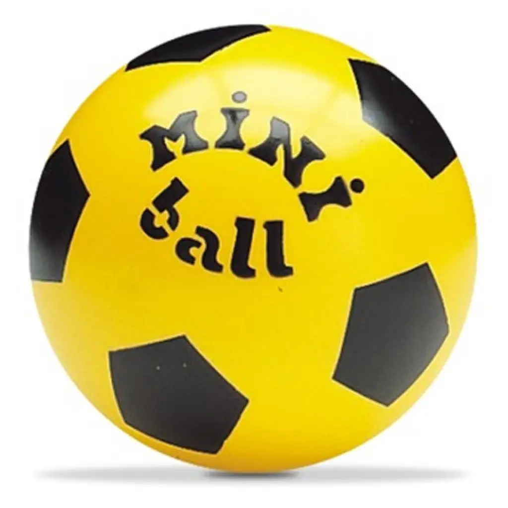 MiniBall gumená futbalová lopta 14 cm viacero druhov kép 4