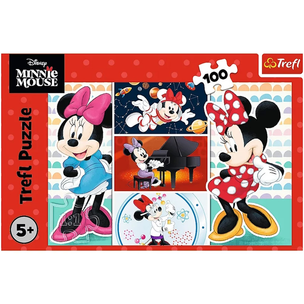 Disney: Minnie myš, 100-dielne puzzle - Trefl kép 2