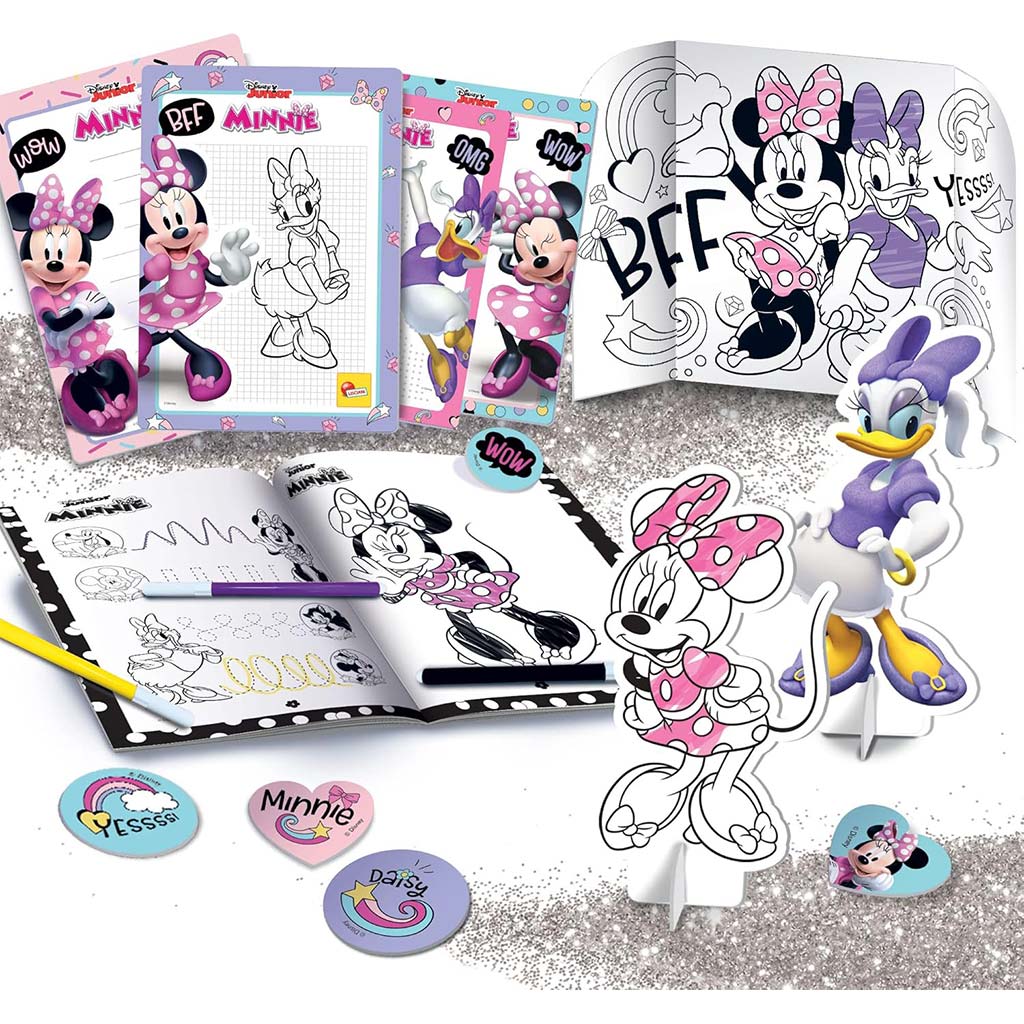 Kresliarska škola Minnie Mouse v batohu – Lisciani kép 2