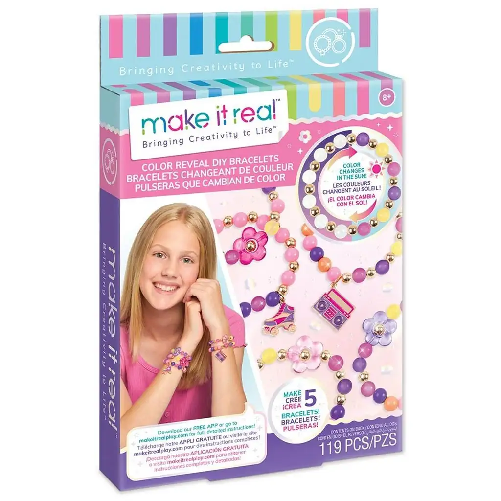 Urob si sám: DIY čarovné náramky, náramky meniace farbu