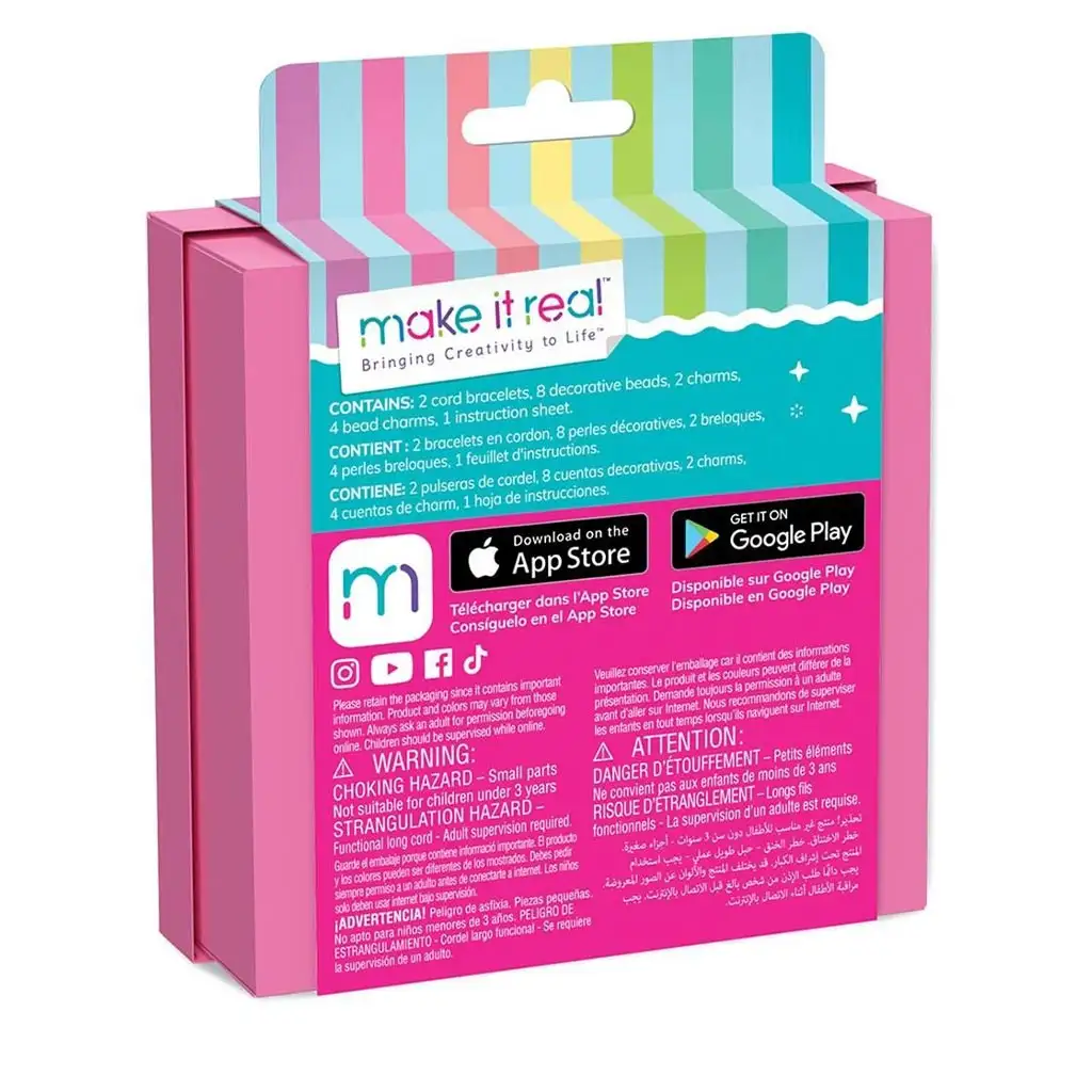 Urobte to skutočné: Výroba šperkov, náramky halo charm v ružovom úložisku kép 2