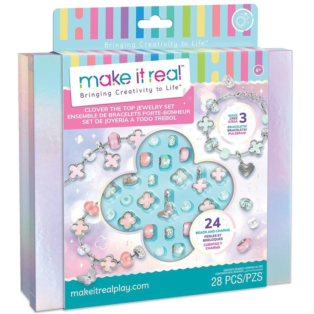 Make It Real: Náramky so štyrmi lístkami šťastia