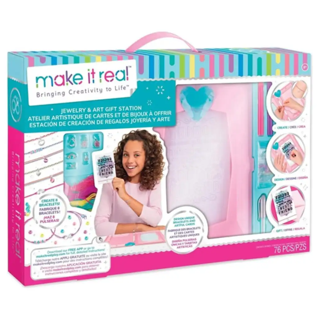 Make it Real: Művészet és ékszerek ajándékkészítés kreatív szett kép 1