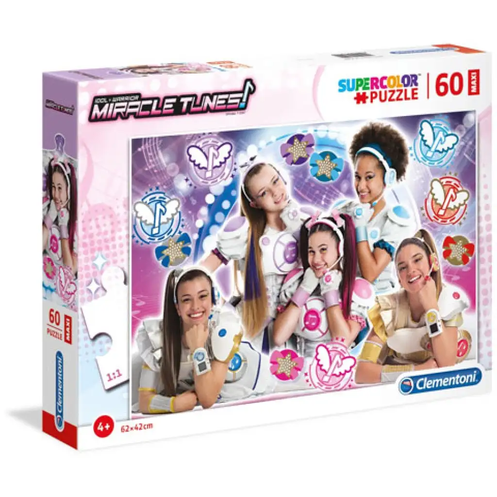 Miracle Tunes 60 dielne maxi puzzle - Clementoni