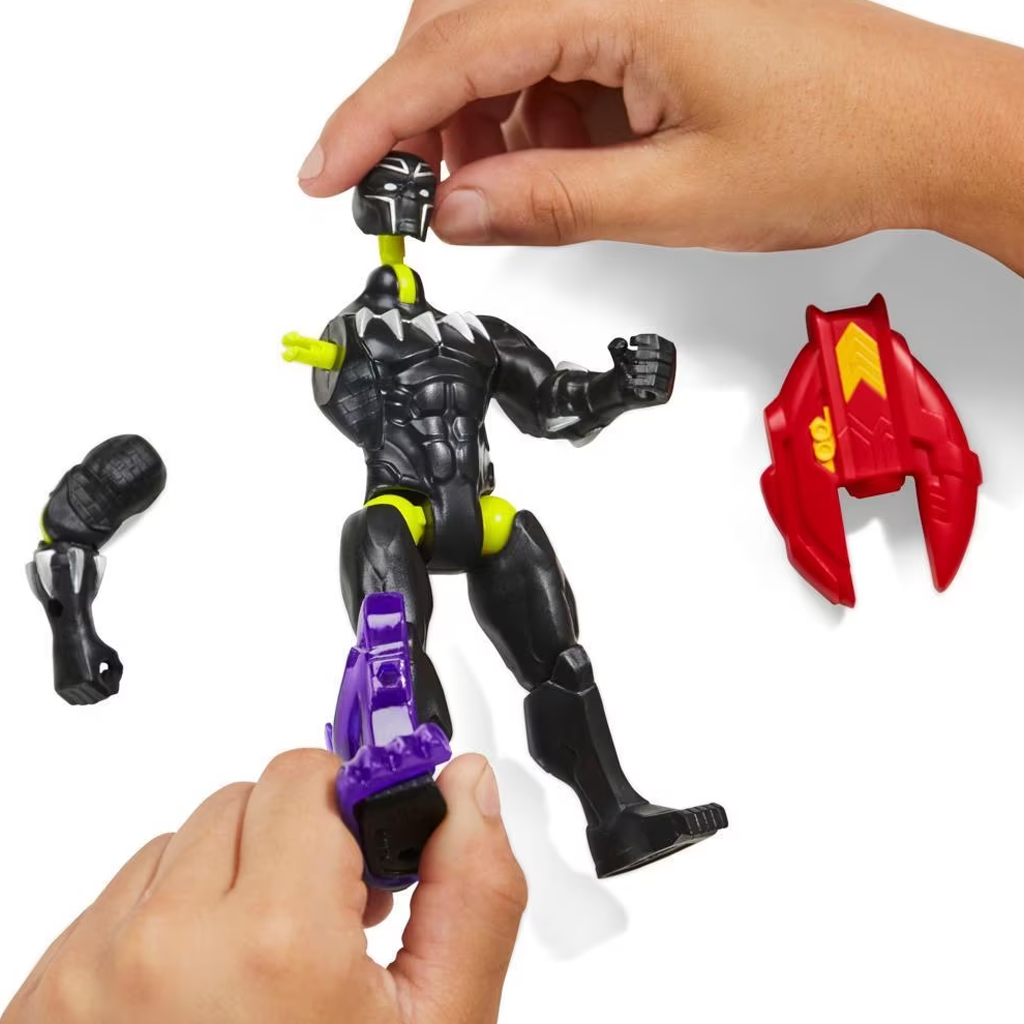 Marvel Mix Mashers: Avengers Čierny Panter figúrka s doplnkami - Hasbro kép 3
