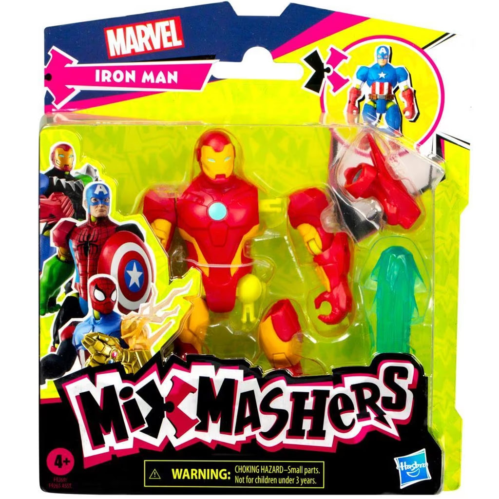 Marvel Mix Mashers: Bosszúállók Vasember figura kiegészítőkkel - Hasbro kép 1