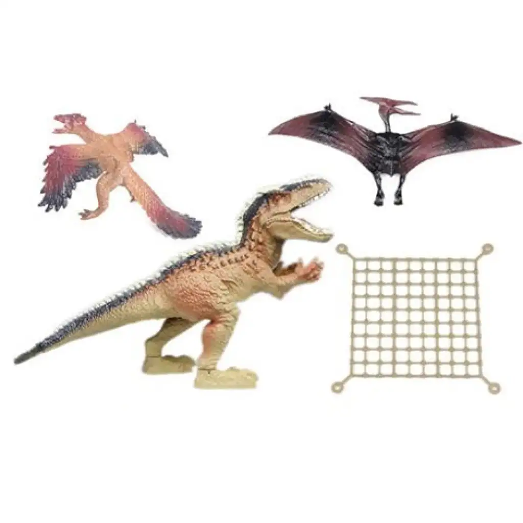 Dinoszauruszos játék szett különböző kiegészítőkkel kép 2