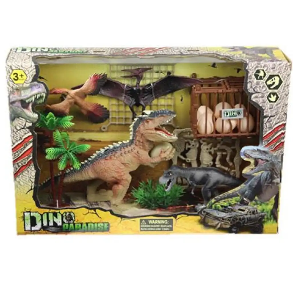 Dinosaurus hrací set s rôznymi doplnkami