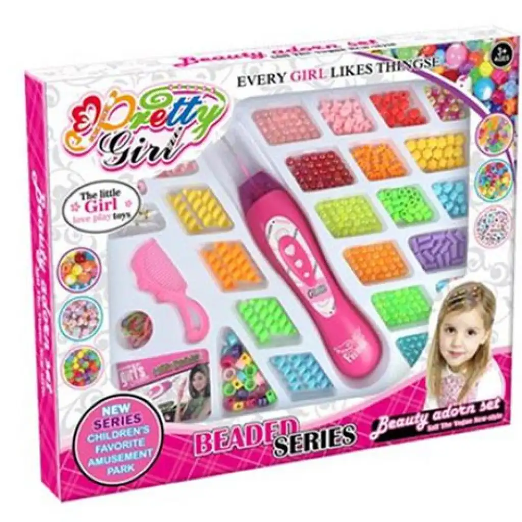 Urob si to sám! set perál na tvarovanie vlasov