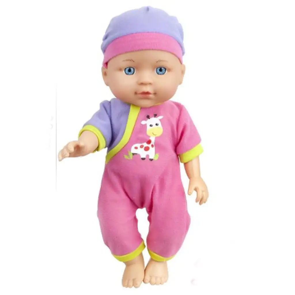 Pizsamás baba etetőszékkel és kiegészítőkkel 29cm-es kép 1