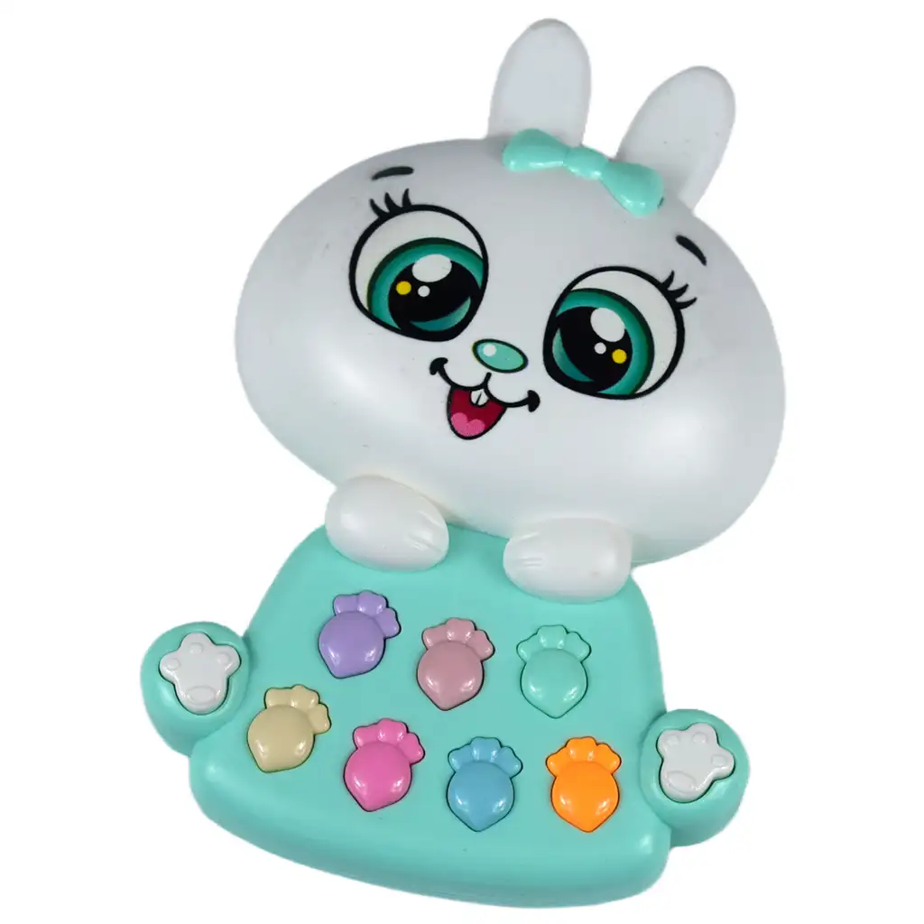 Mini Rabbit hudobná hračka pre bábätká kép 2