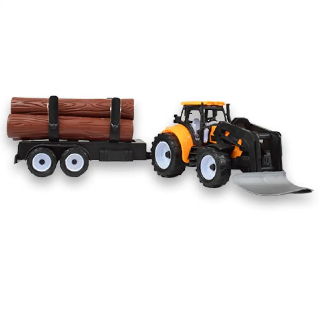 Engineering Truck: Rönkszállító traktor többféle változatban 43cm kép 5