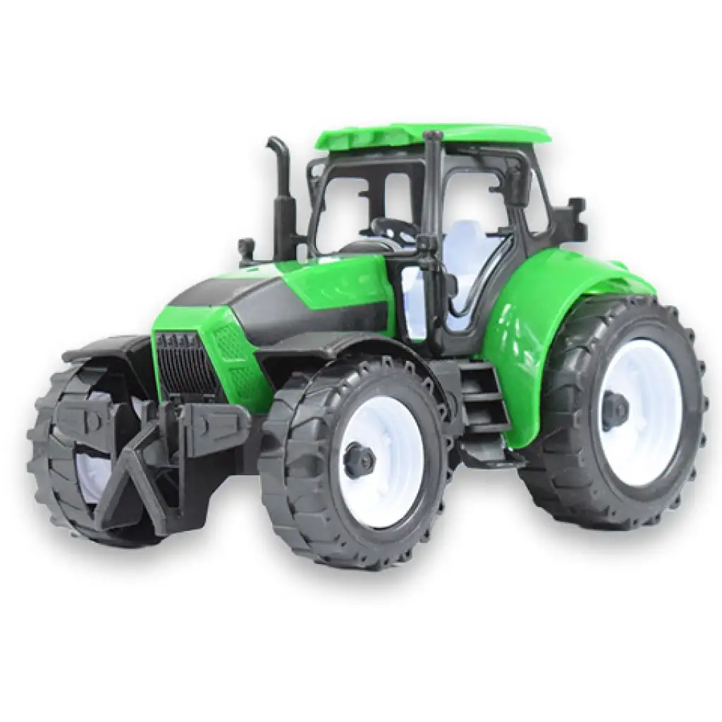Farmer Truck: Mezőgazdasági traktor többféle színben 18x11cm kép 6