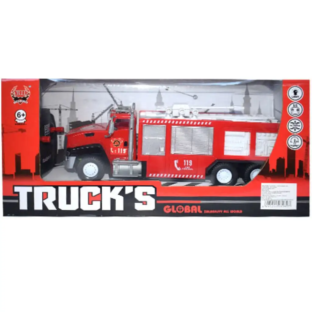 RC Hasičský kamión so svetelnými efektmi na diaľkové ovládanie