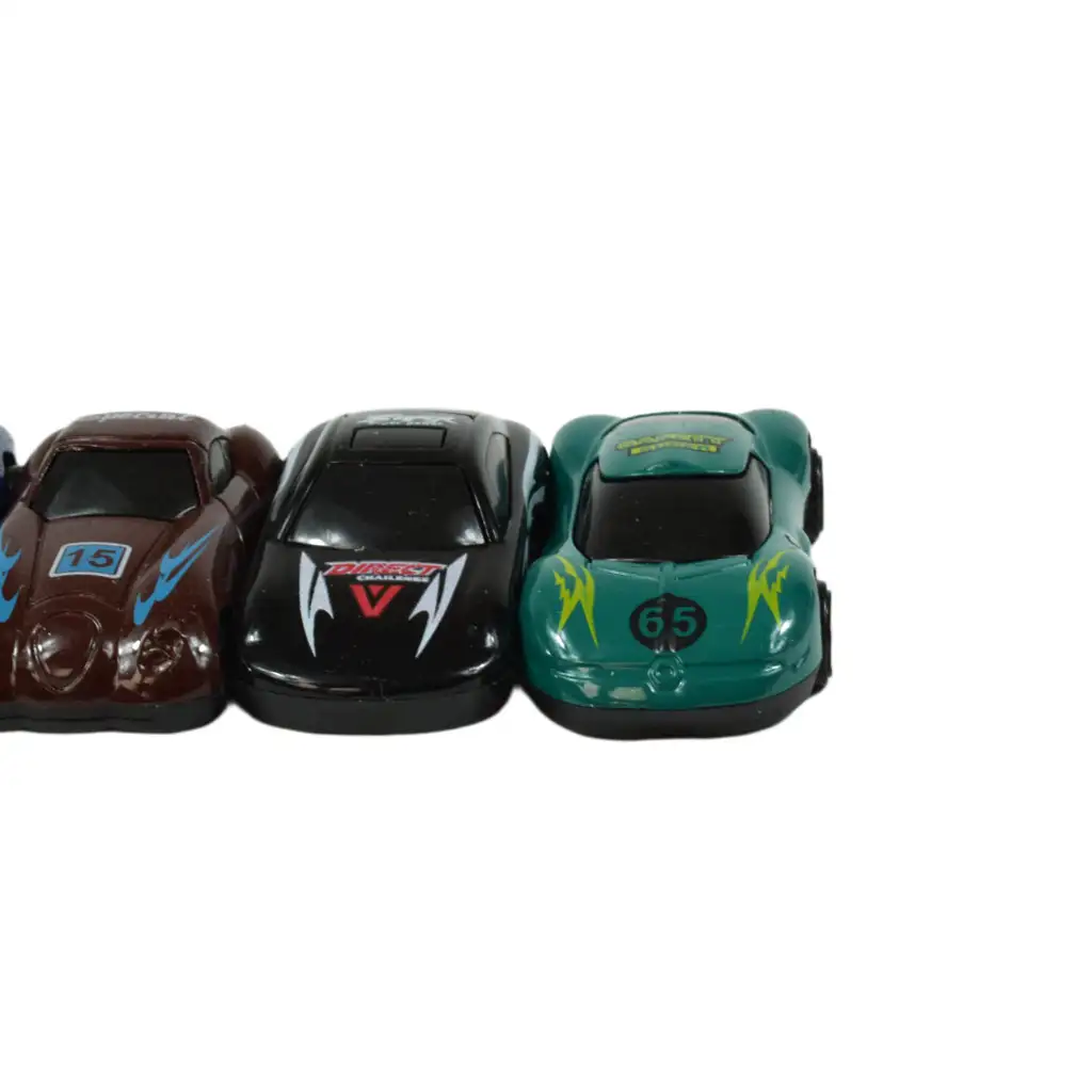 Racing Car: 10 db-os versenyautó szett 6cm 1/72 kép 4