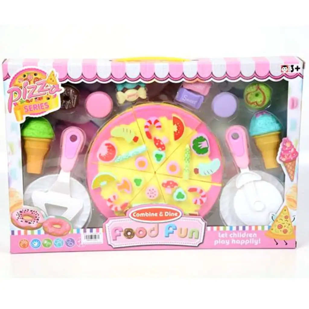 Pizza set so zmrzlinou a príslušenstvom