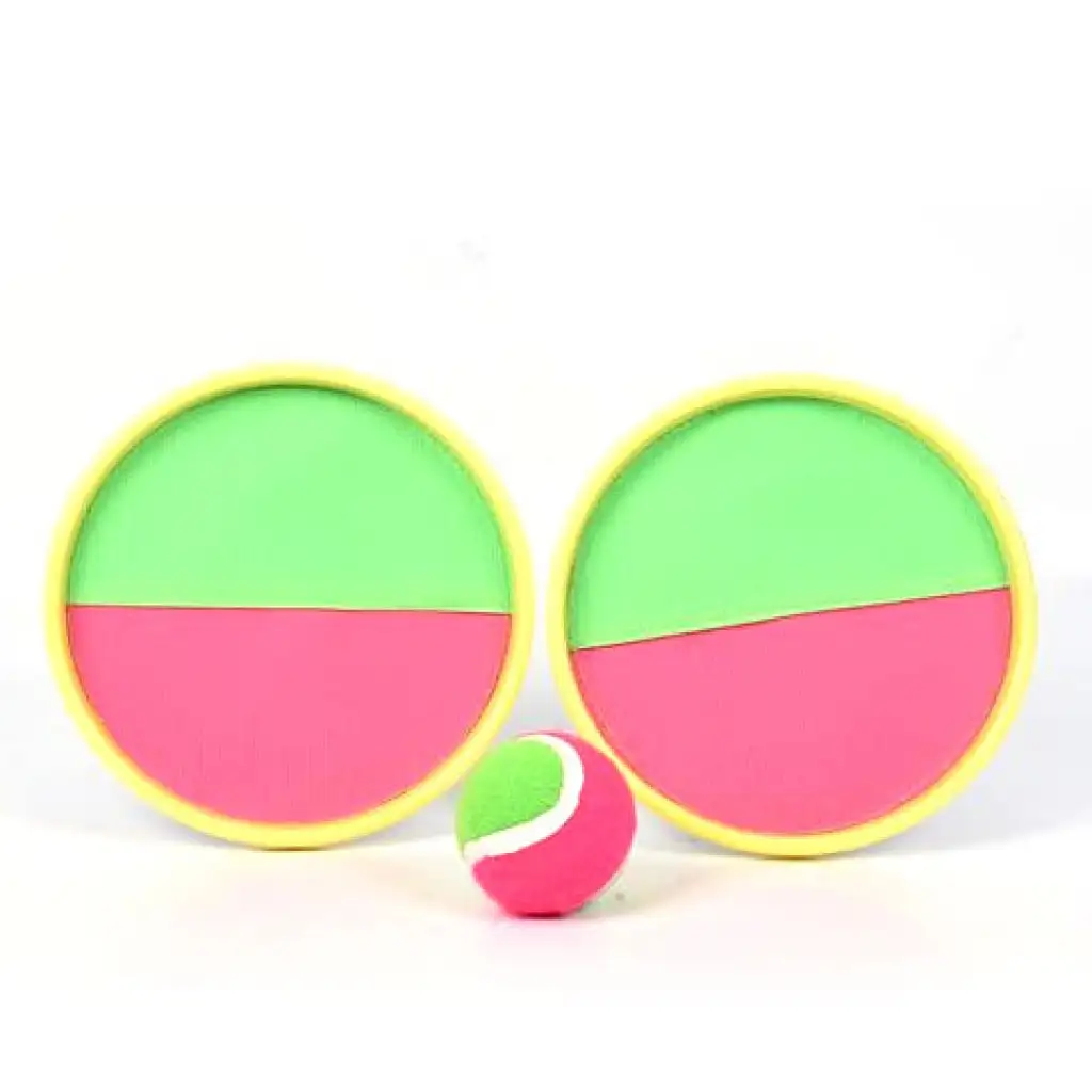 Zeleno-ružový catch ball zručnostná hra