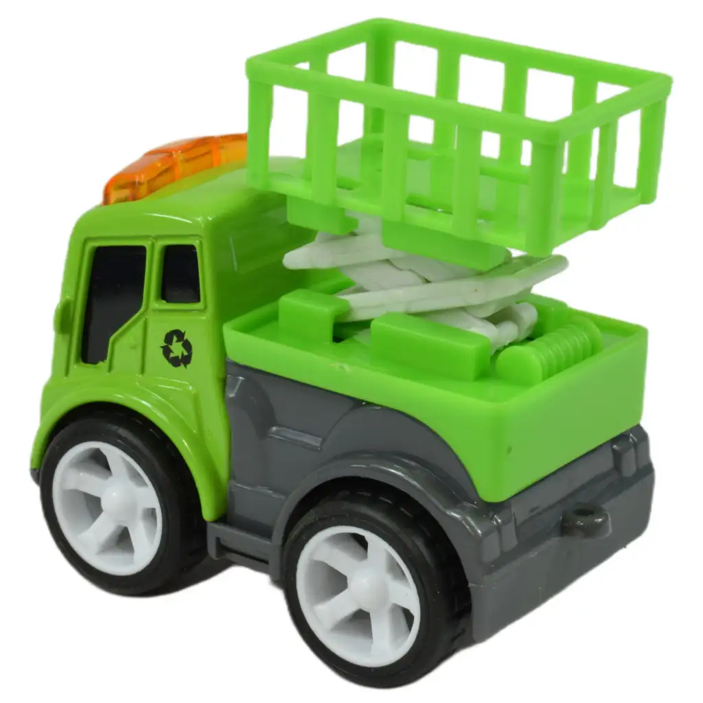 Speed Racer: Odpadkový kamión s kolesami v rôznych variantoch 6cm 1ks kép 4