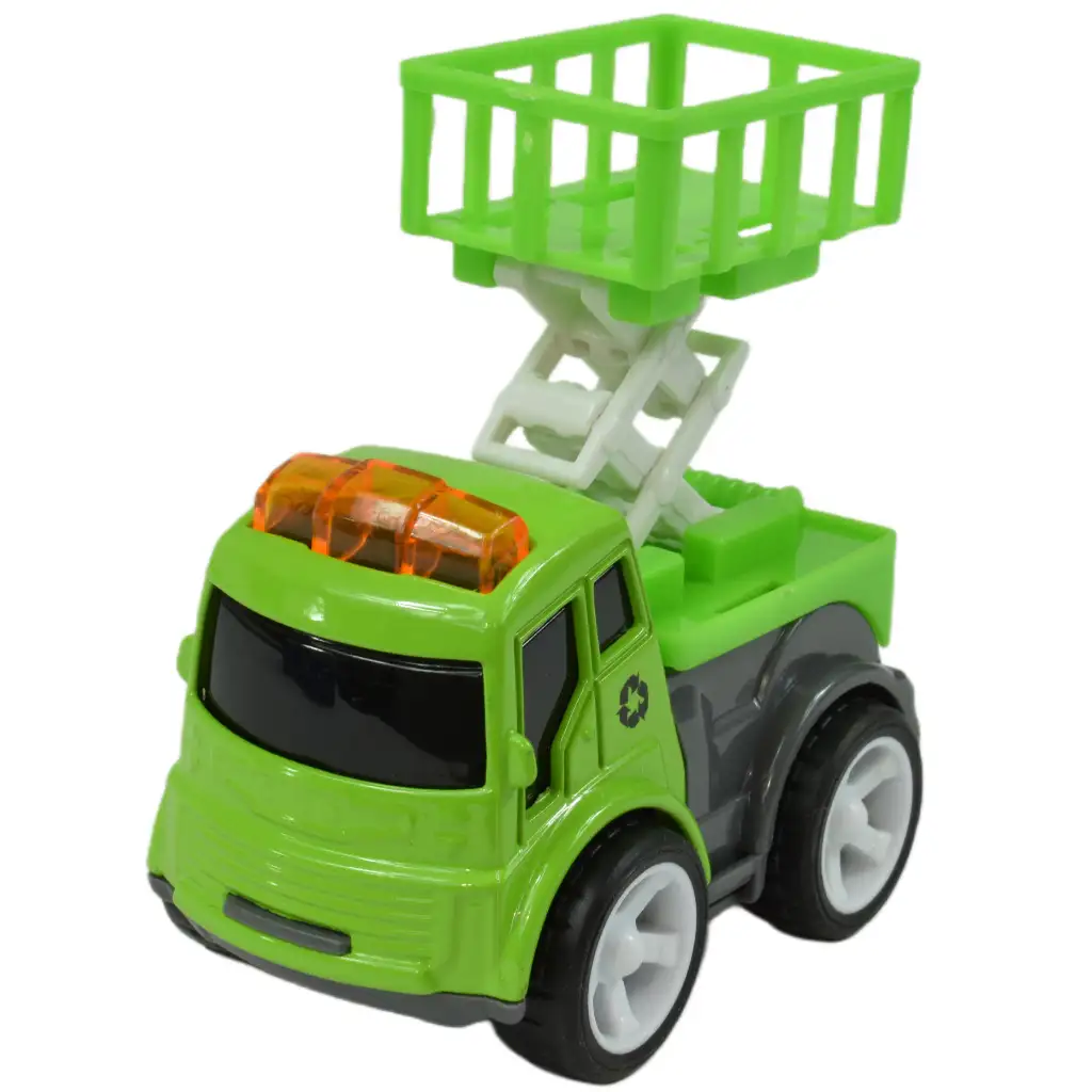 Speed Racer: Odpadkový kamión s kolesami v rôznych variantoch 6cm 1ks kép 3