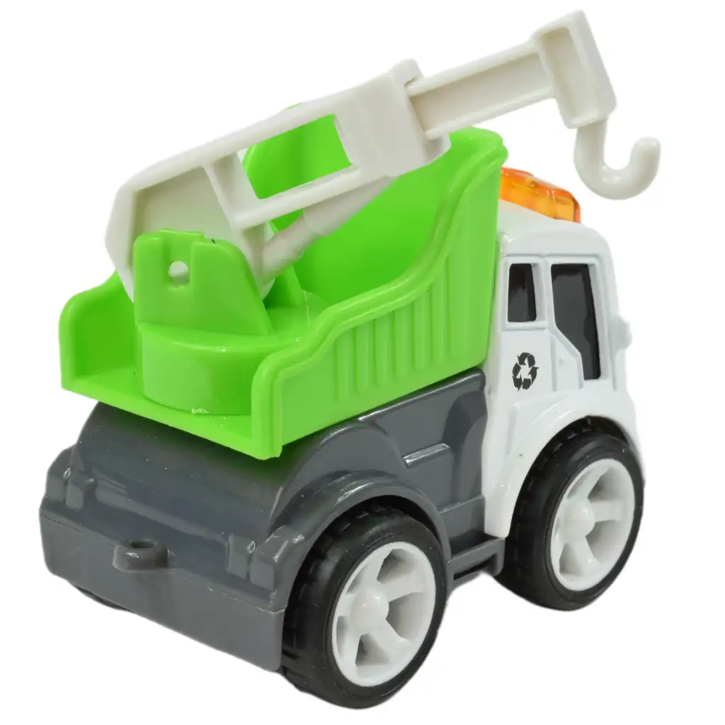 Speed Racer: Odpadkový kamión s kolesami v rôznych variantoch 6cm 1ks kép 6