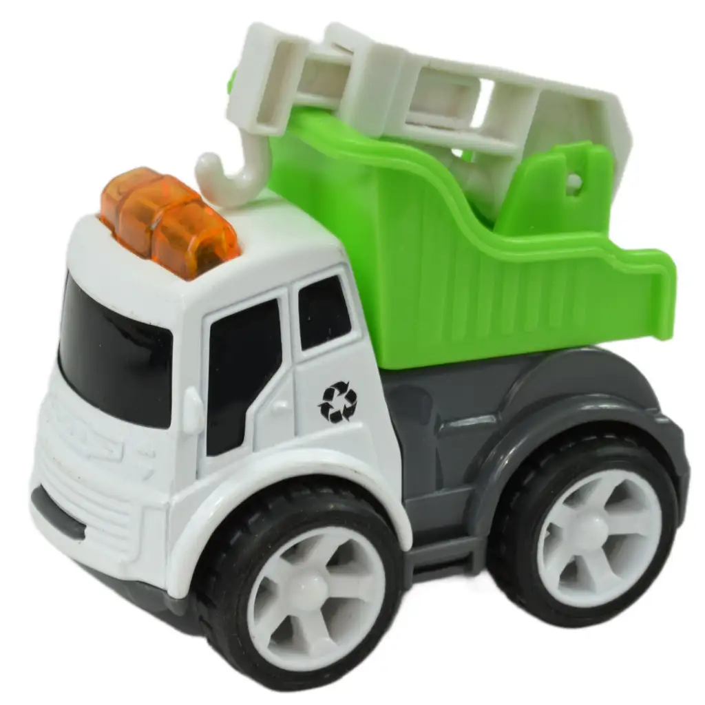 Speed Racer: Odpadkový kamión s kolesami v rôznych variantoch 6cm 1ks kép 5