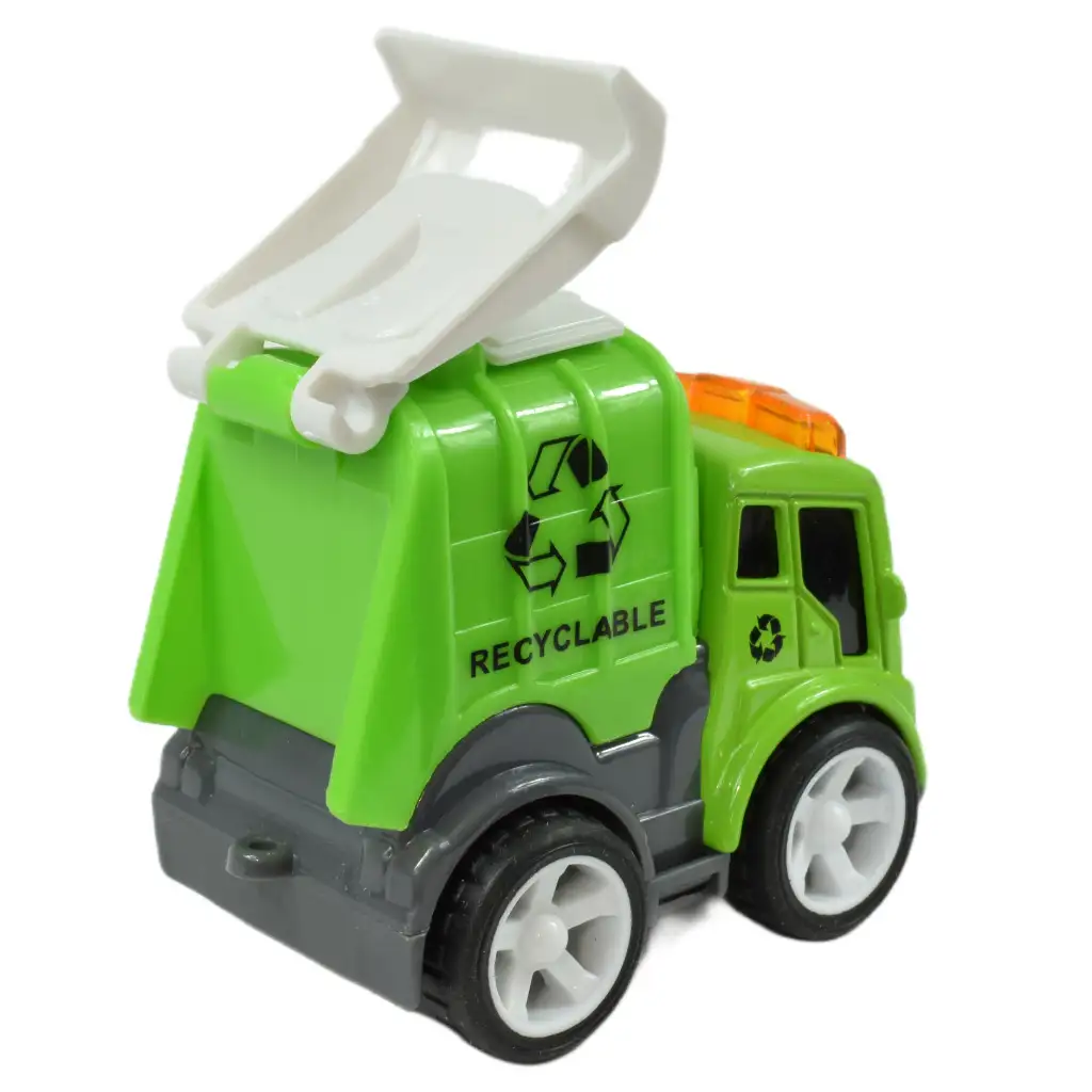 Speed Racer: Odpadkový kamión s kolesami v rôznych variantoch 6cm 1ks kép 8