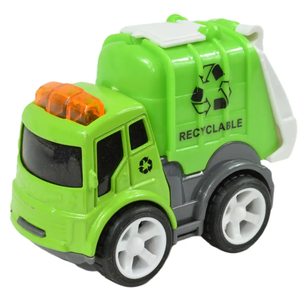 Speed Racer: Odpadkový kamión s kolesami v rôznych variantoch 6cm 1ks kép 7