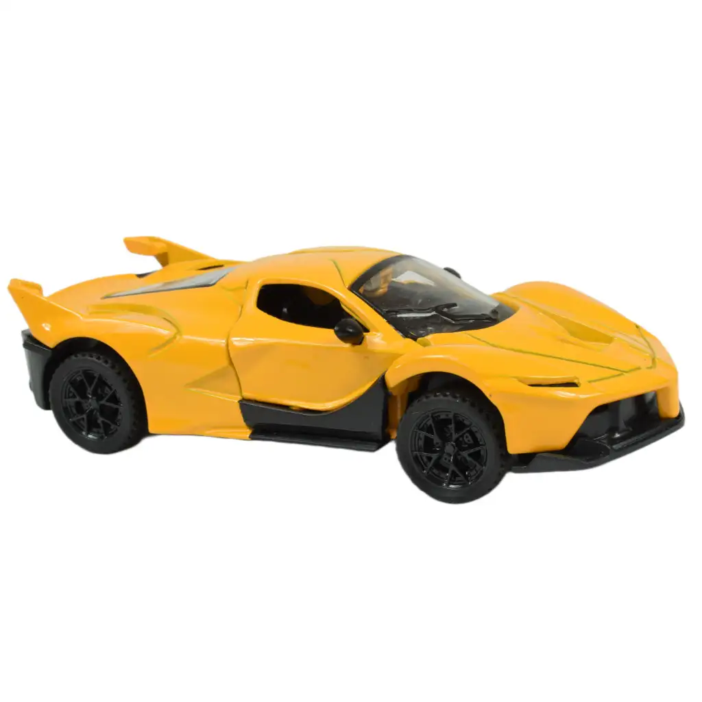 Die-Cast: Kovové luxusné športové auto s otvárateľnými dverami, v rôznych variantoch 12cm 1ks kép 10