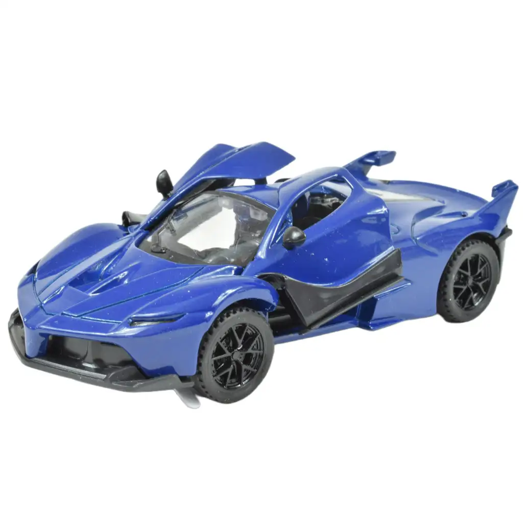 Die-Cast: Kovové luxusné športové auto s otvárateľnými dverami, v rôznych variantoch 12cm 1ks kép 11