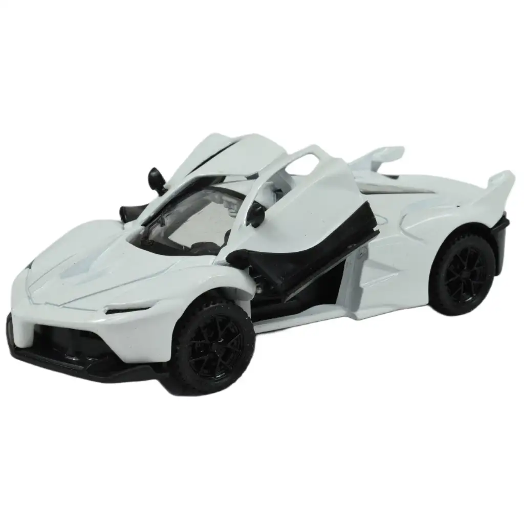 Die-Cast: Kovové luxusné športové auto s otvárateľnými dverami, v rôznych variantoch 12cm 1ks kép 15