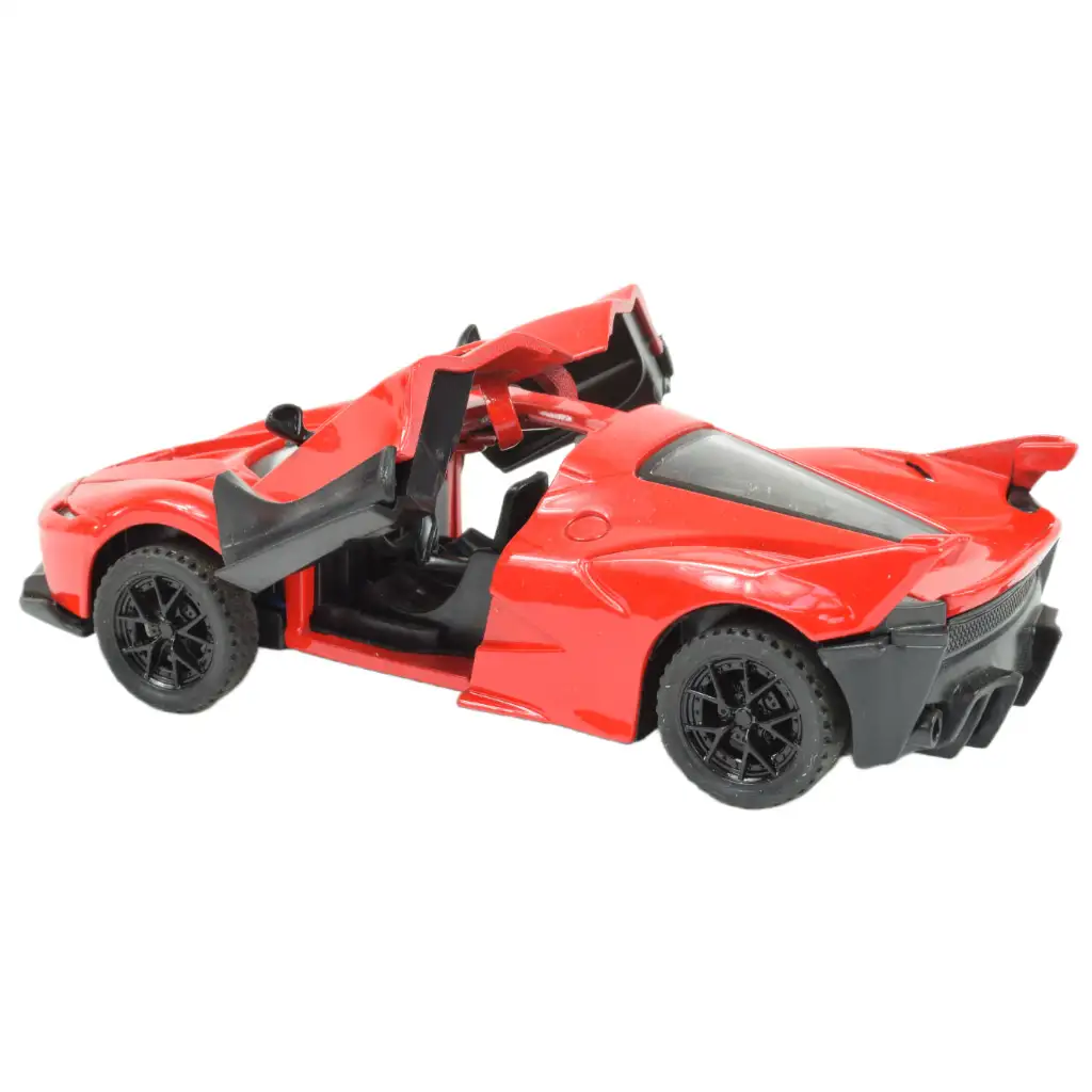 Die-Cast: Kovové luxusné športové auto s otvárateľnými dverami, v rôznych variantoch 12cm 1ks kép 3