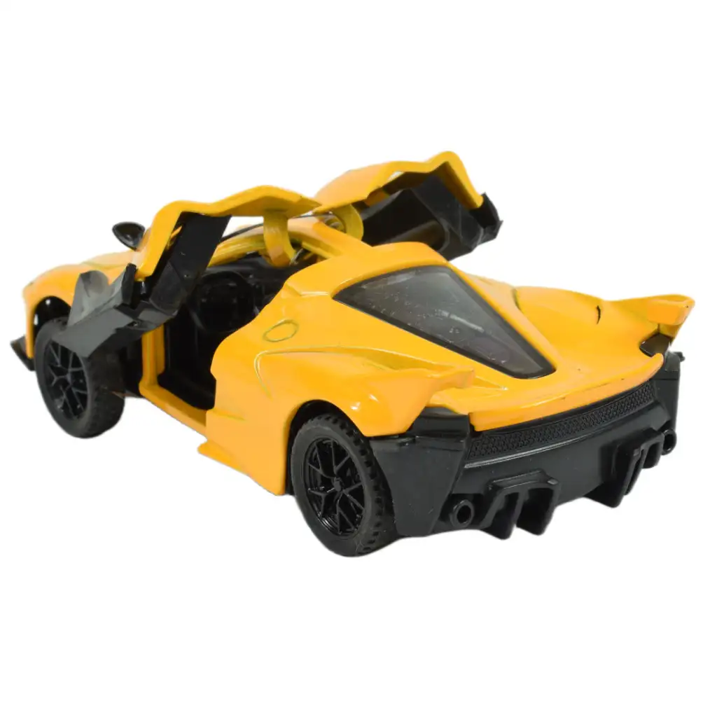 Die-Cast: Kovové luxusné športové auto s otvárateľnými dverami, v rôznych variantoch 12cm 1ks kép 8