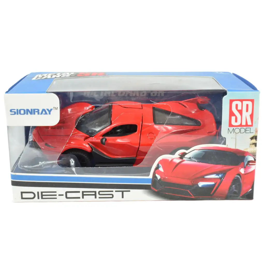 Die-Cast: Kovové luxusné športové auto s otvárateľnými dverami, v rôznych variantoch 12cm 1ks kép 20