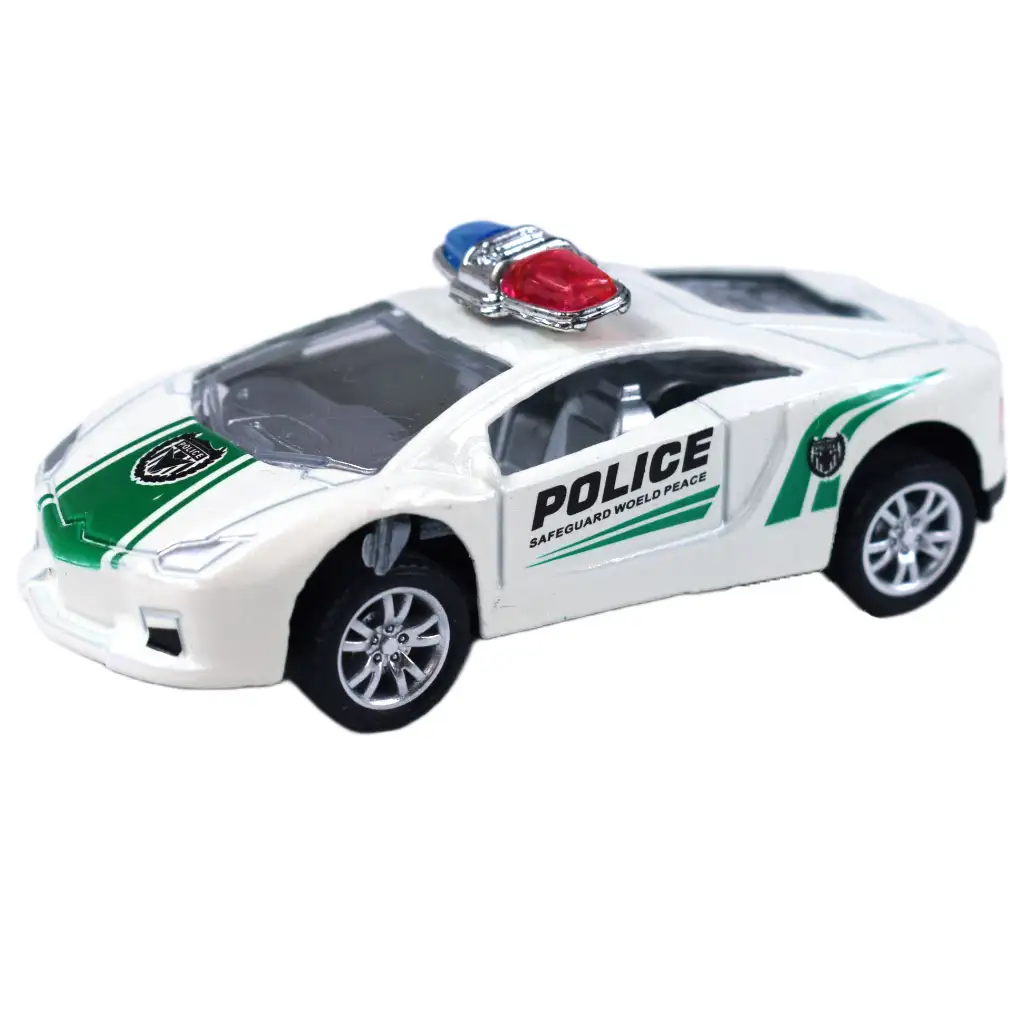 Police Cars: Kovové policajné autá súprava v rôznych variantoch 1/50 1ks kép 6