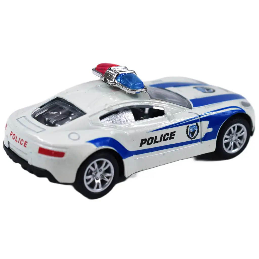 Police Cars: Kovové policajné autá súprava v rôznych variantoch 1/50 1ks kép 9