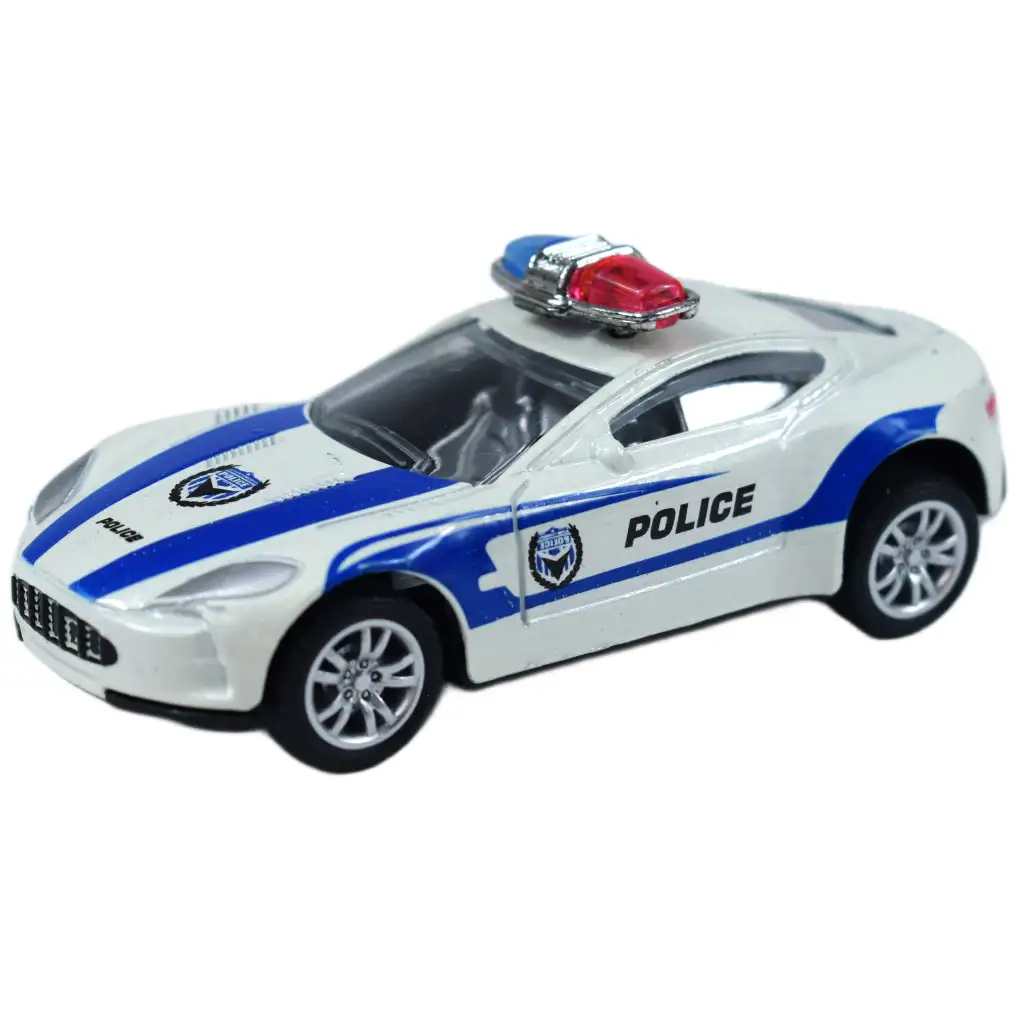 Police Cars: Kovové policajné autá súprava v rôznych variantoch 1/50 1ks kép 8