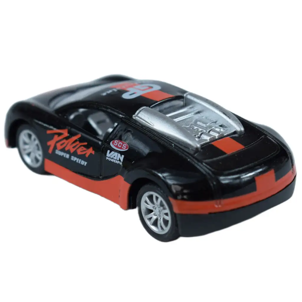 Model auta: Kovové pretekárske auto v rôznych variantoch 7cm 1/50 1db kép 5