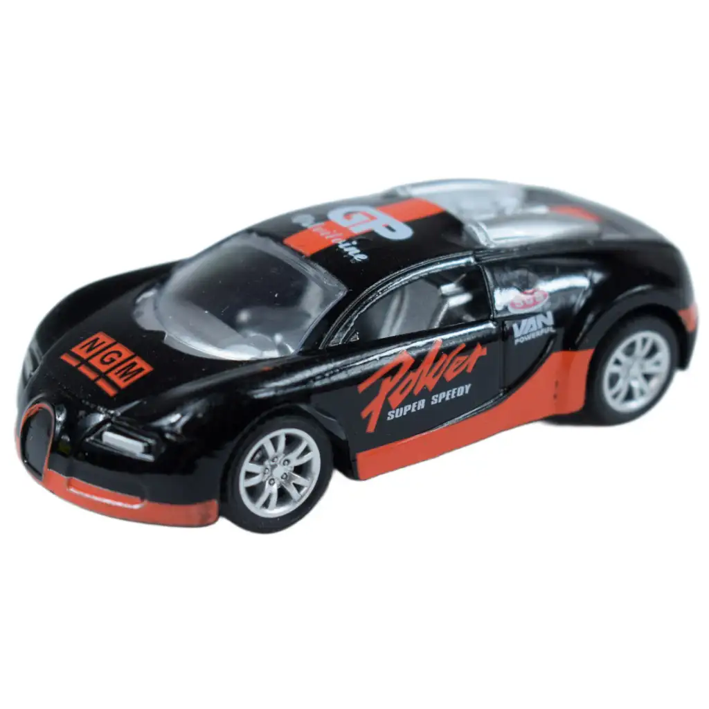 Model auta: Kovové pretekárske auto v rôznych variantoch 7cm 1/50 1db kép 4