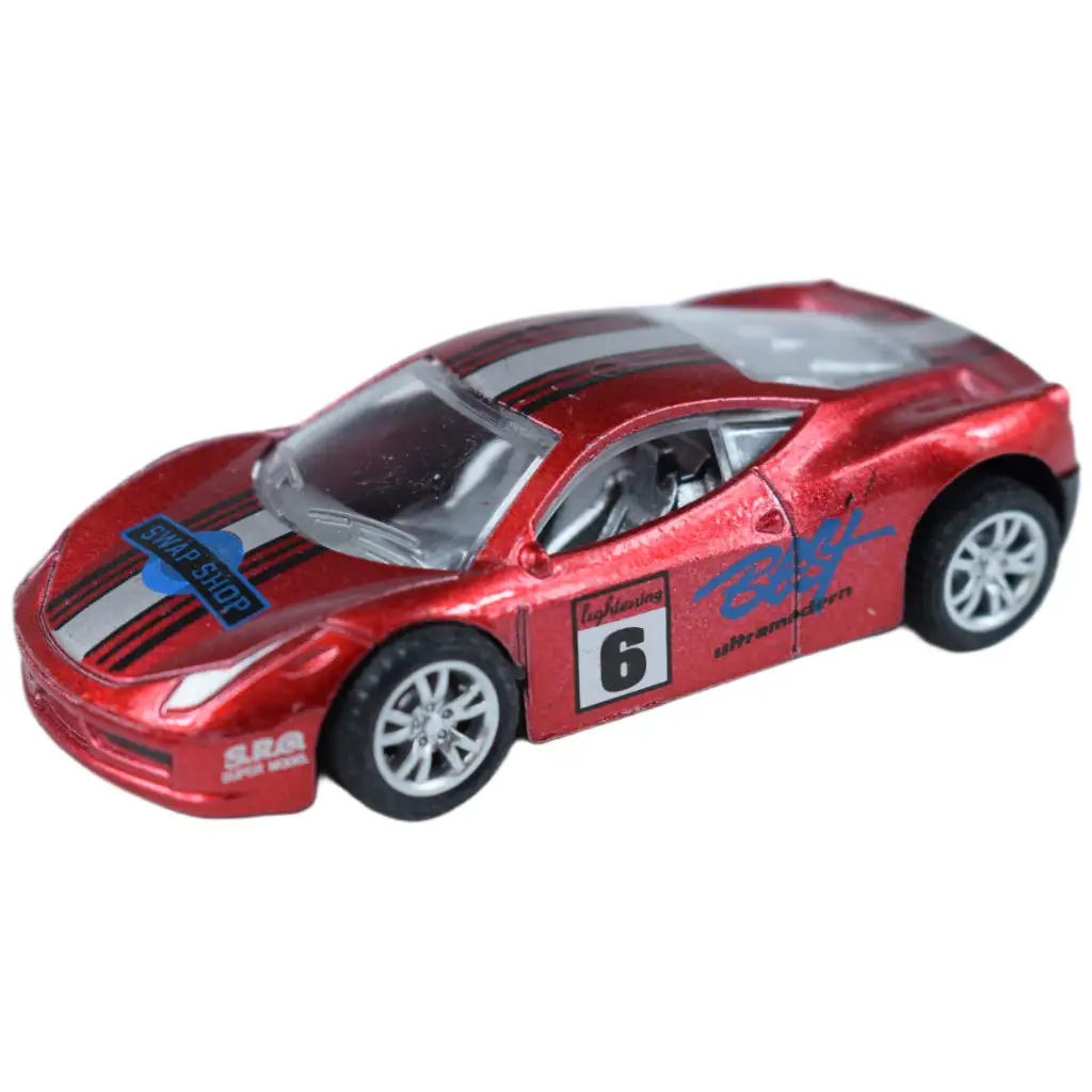 Model auta: Kovové pretekárske auto v rôznych variantoch 7cm 1/50 1db kép 6