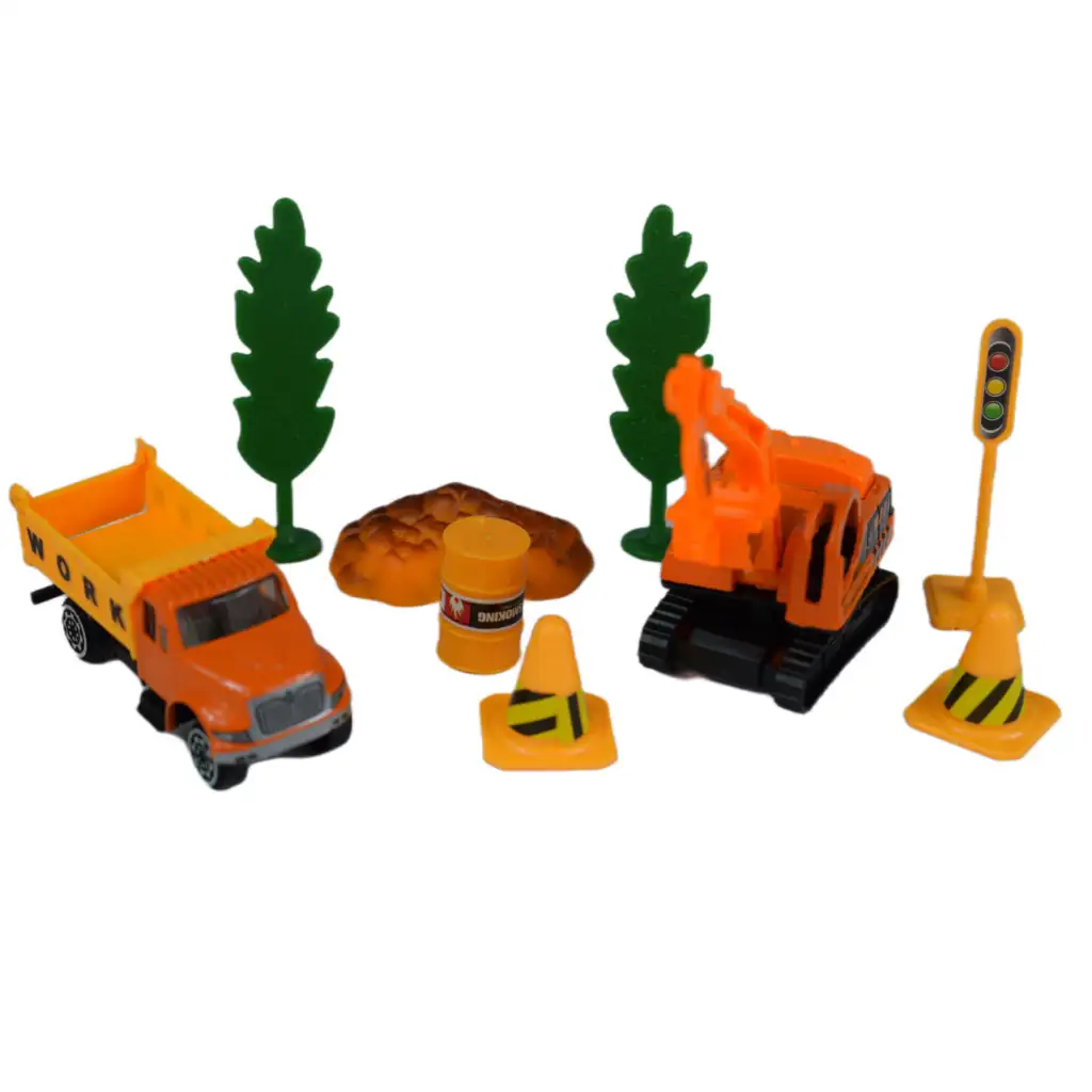 Construction Crew: Stavebný hrací set s vozidlami v rôznych variantoch 1ks kép 2