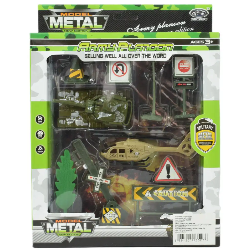 Super Army: Vojenská hračková sada s vozidlami a doplnkami v rôznych variantoch 1ks kép 13