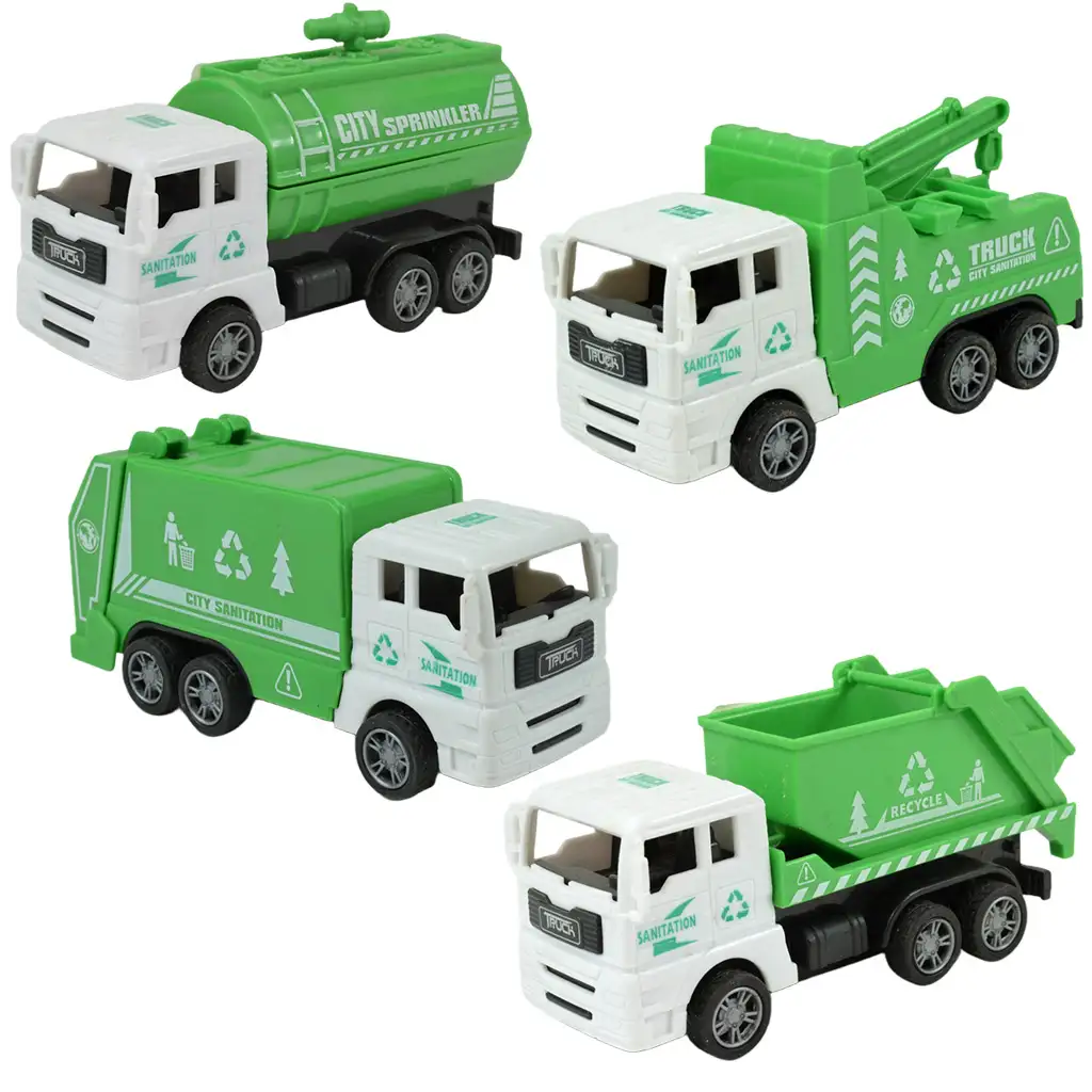 City Truck: Odpadový kamión v rôznych variantoch 12cm