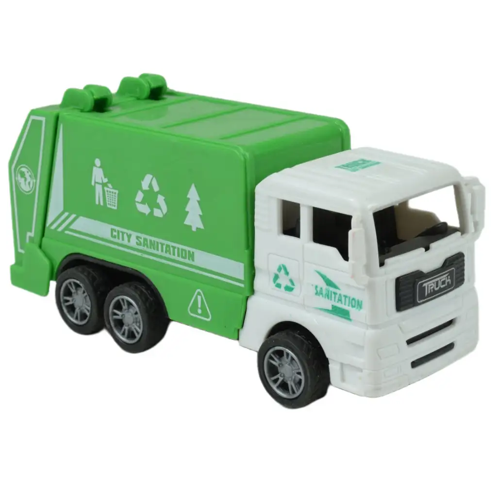 City Truck: Odpadový kamión v rôznych variantoch 12cm kép 2