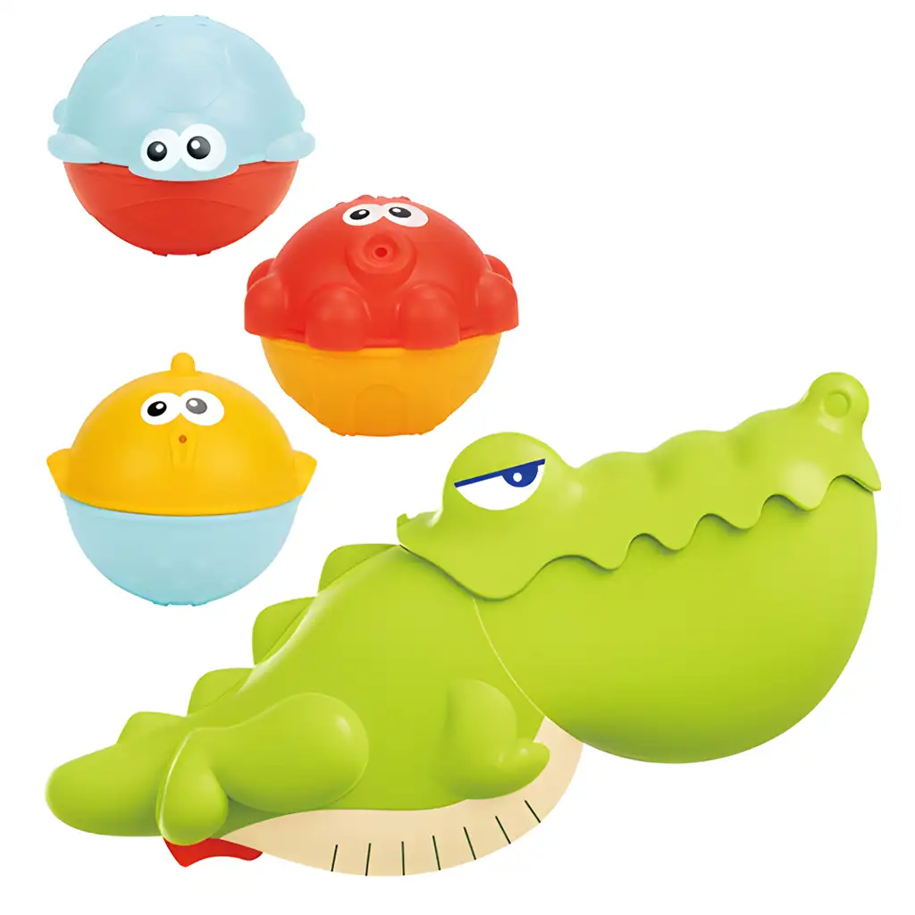 Happy World: Mrzutý Kroki kúpeľná hračka s morskými zvieratami kép 2