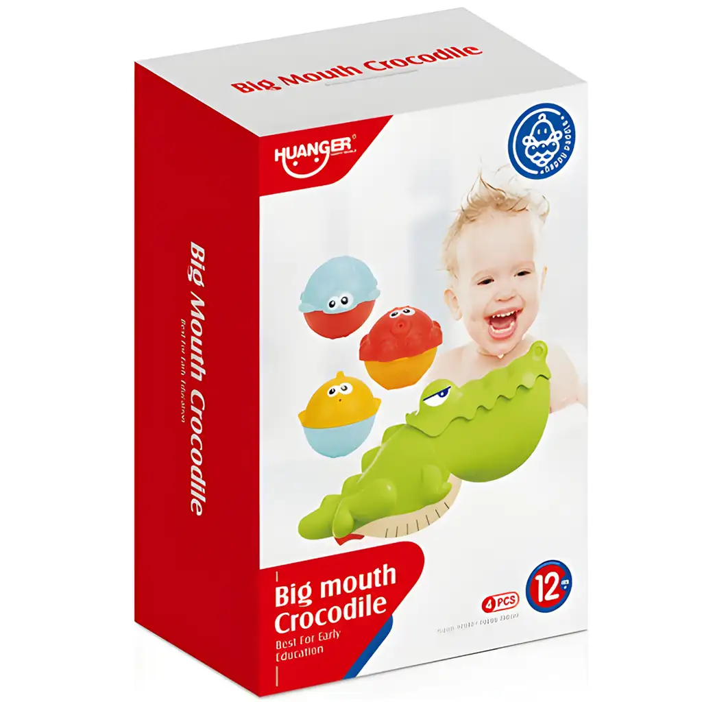 Happy World: Mrzutý Kroki kúpeľná hračka s morskými zvieratami kép 3